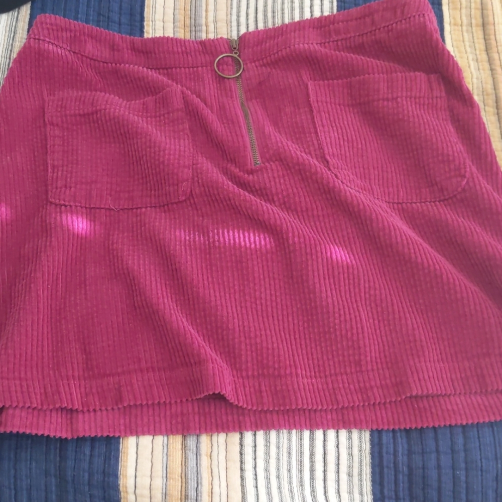 Pink skirt